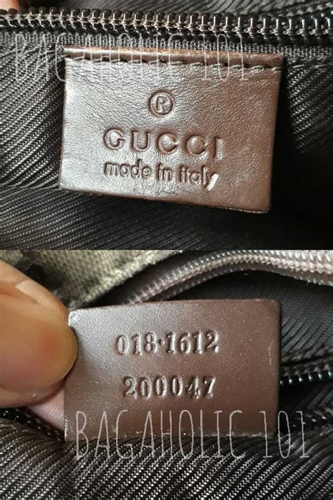 authentic gucci bag no serial number|gucci bag authentication code check.